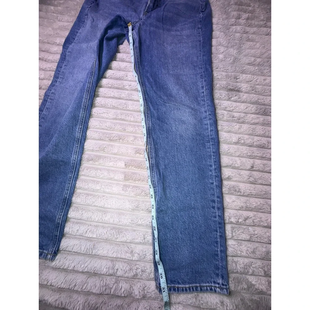 Boden Women's 10L Girlfriend Jeans Blue‎ High Rise Denim Loose Fit Medium Wash